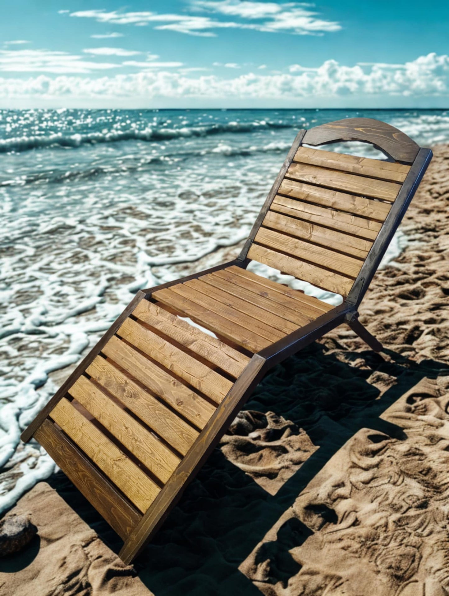 Folding pool/beach chair