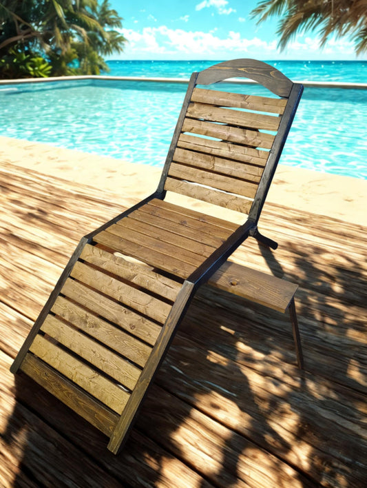 Folding pool/beach chair